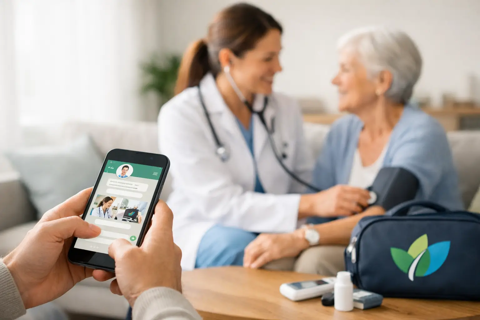 WhatsApp Doctor Booking for Care at Home